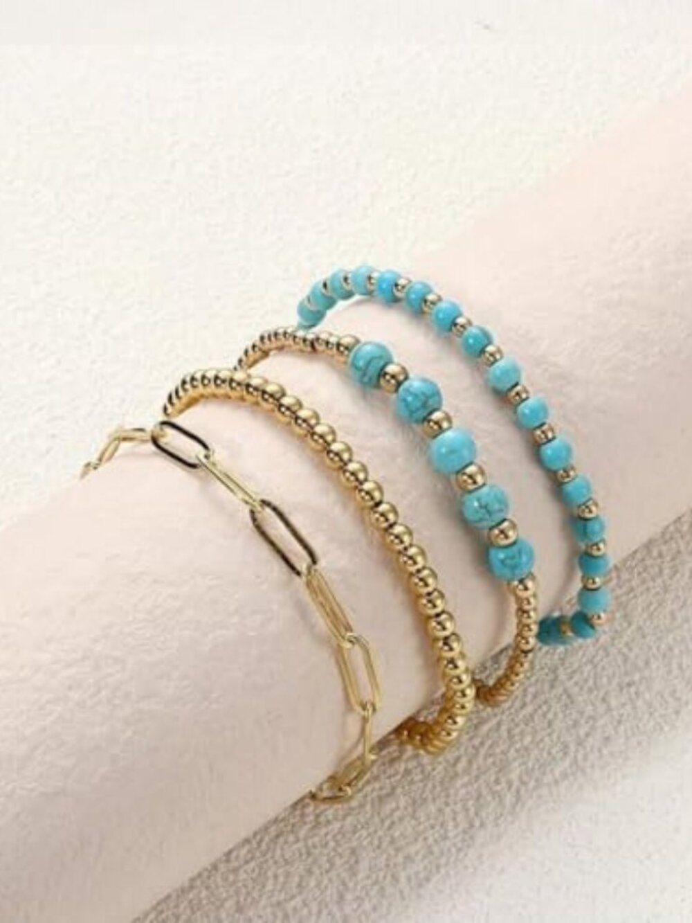 Gold‎ Bracelet Set for Women